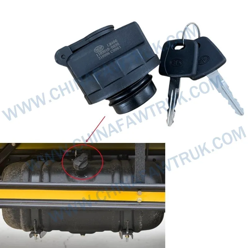 1103010-DA98Bouchon de réservoir avec serrure DA981