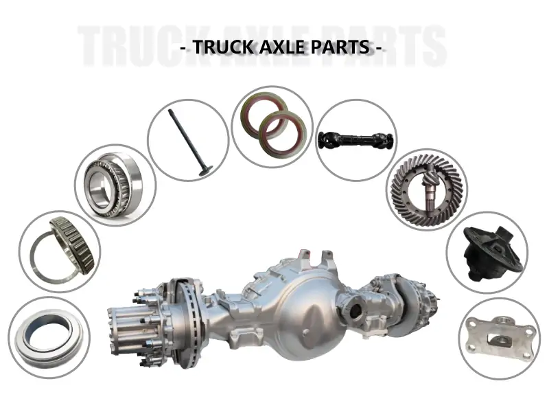 أجزاء محور الشاحنة
