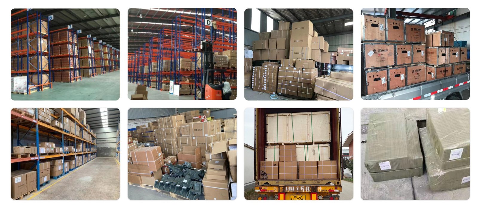 Packaging of Faw Truck Cab Parts