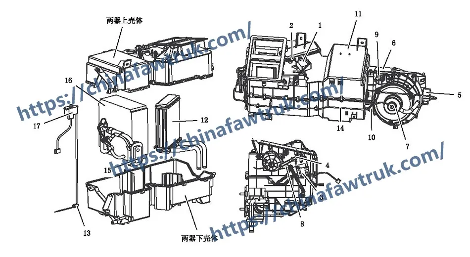 FAW Automatic Air Conditioning With Dual-Zone Climate Control