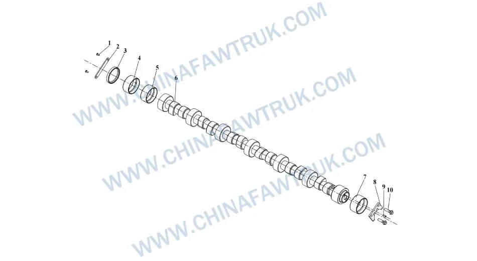 FAW Camshaft Assembly