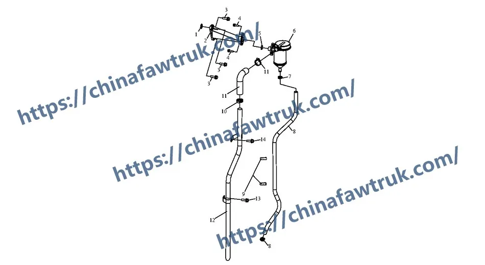FAW J6P Crankcase Ventilation