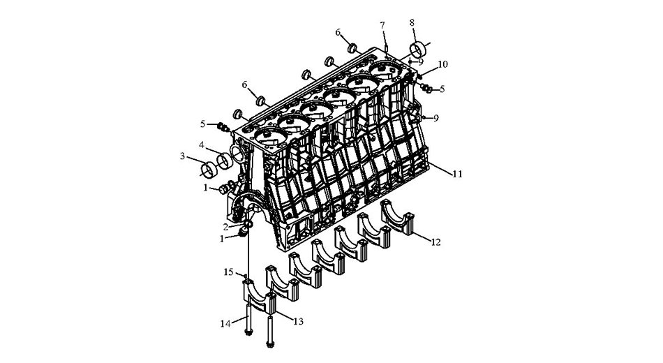 Bloc-cylindres FAW J6P