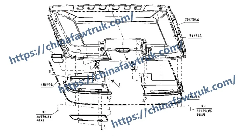 Приподнятый контейнер FAW J6P