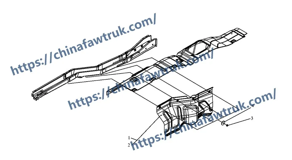 FAW J6P Engine Side Panel