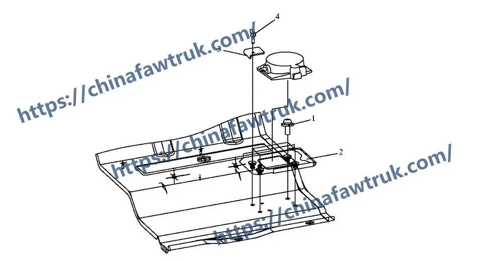 Suporte de tomada FAW J6P