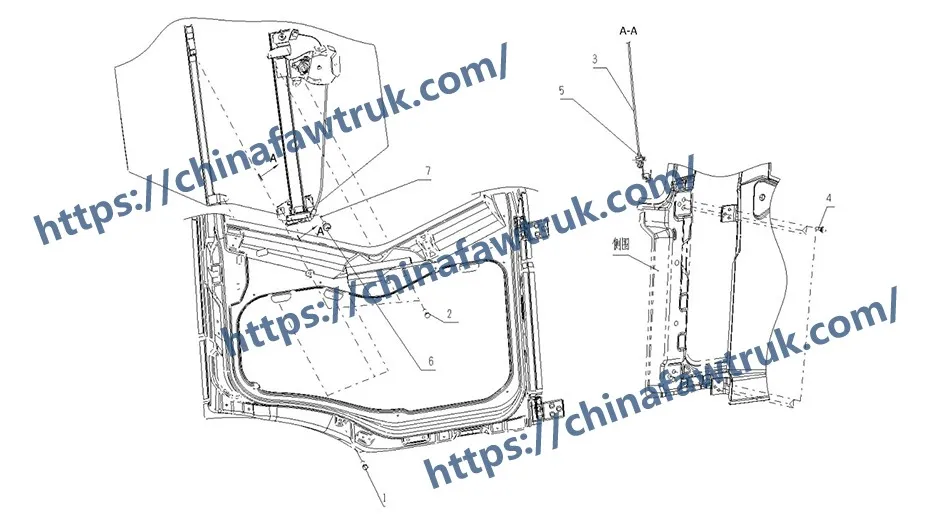 FAW J6P Lifting Device