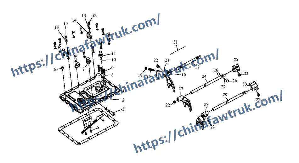 Cubierta superior FAW J6P