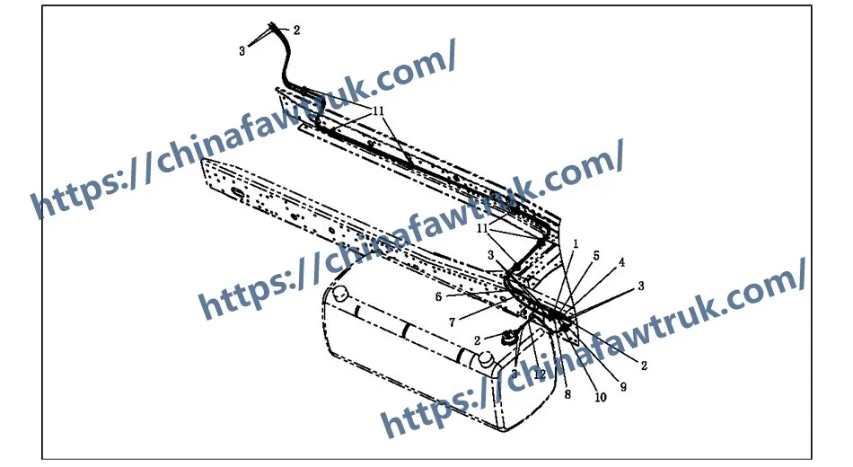 Ensemble logique FAW pour système de chauffage indépendant à air