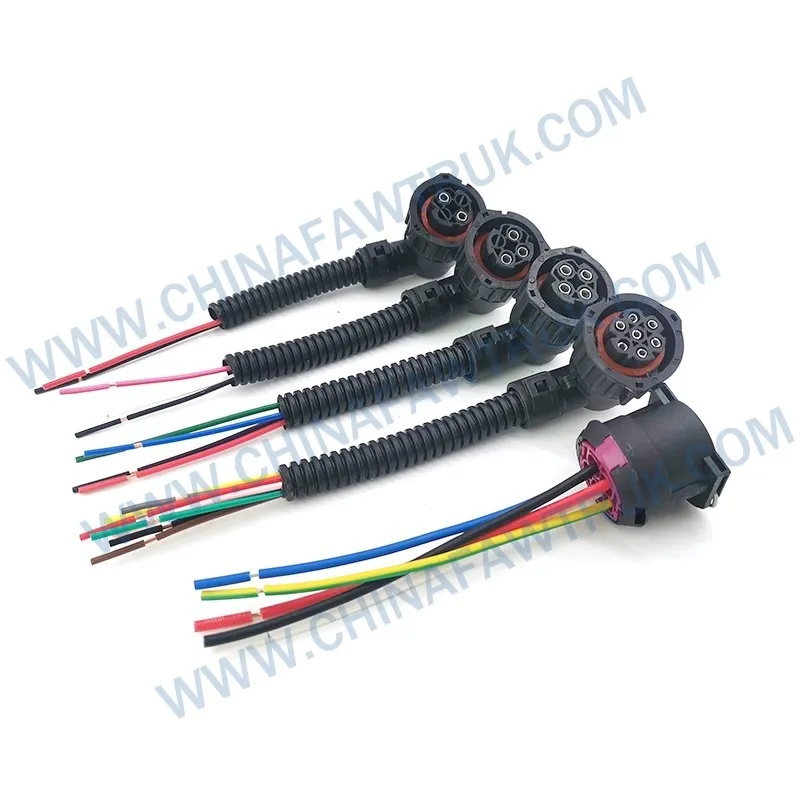 FAW Headlight, Fog Light, Tail Light Wiring Harness Connector