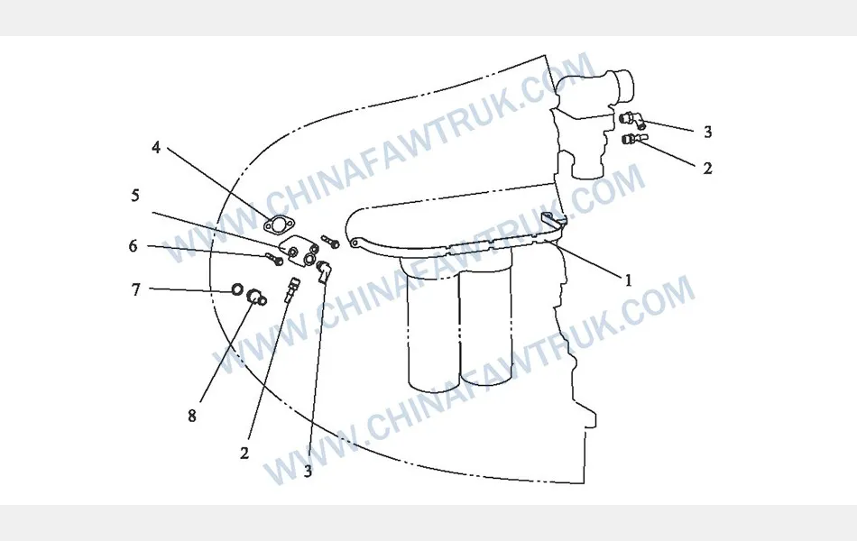 FAW Urea Supply System Random Component Logic Assembly