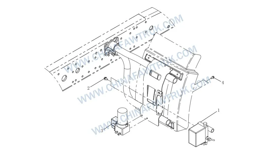 Cab Tilt Control Mechanism