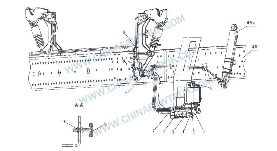 Cab Tilt Control Mechanism2