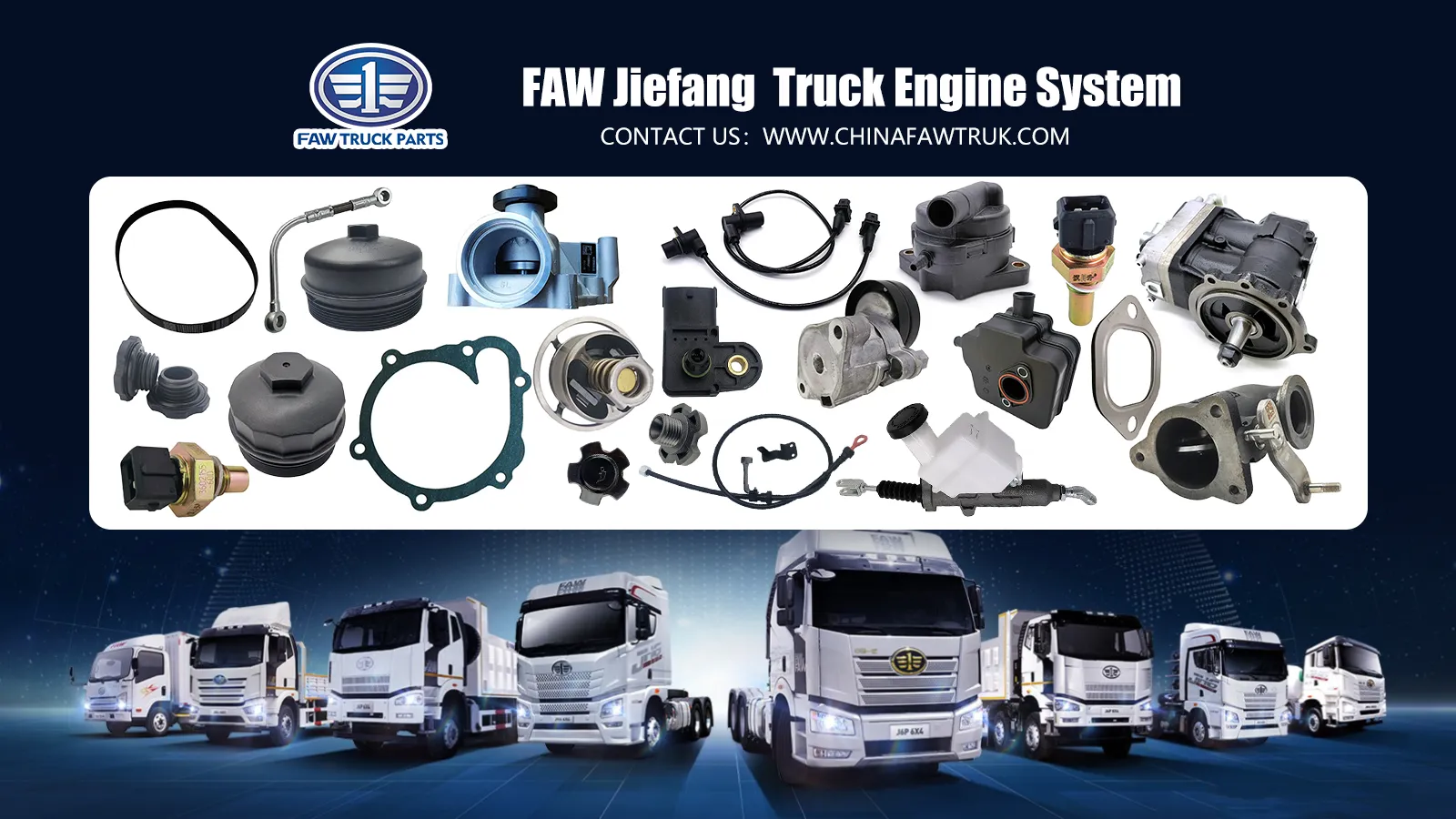 FAW Jiefang J6 Truck Engine System