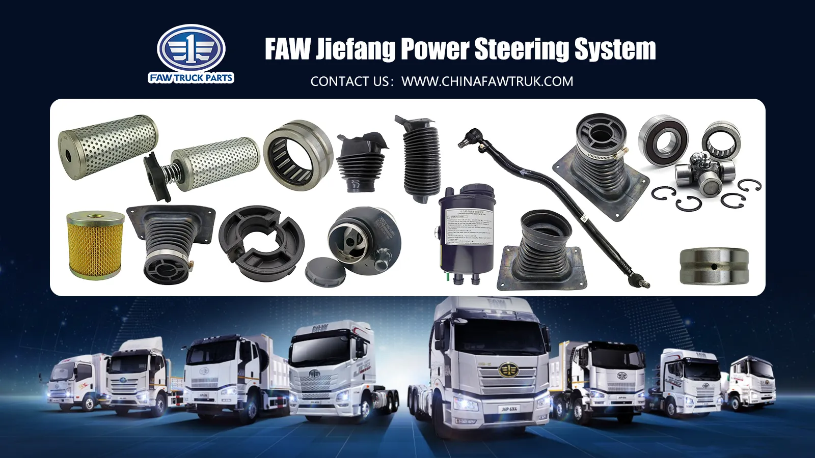 FAW Jiefang Power Steering System Overview