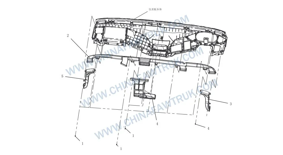 Conduit d'air russe FAW