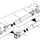 FAW Russian Central-Bridge Drive Shaft