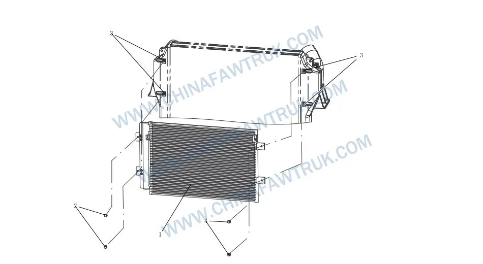 Unité de condensateur russe FAW