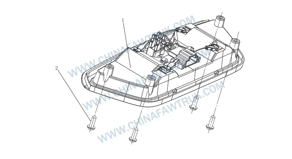 FAW Russian Door-Open Alarm Light