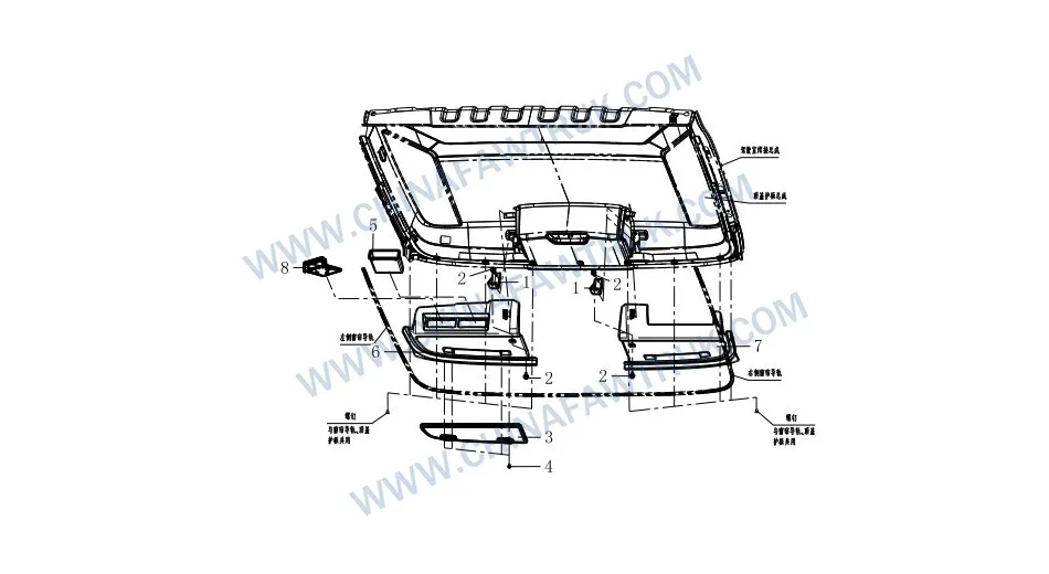 FAW Russian Elevated Container Assembly