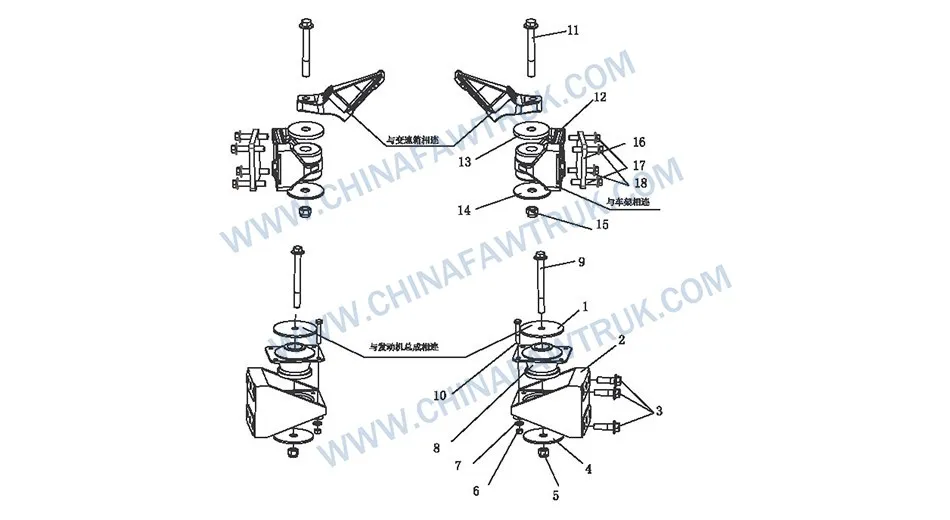 FAW Russian Engine Mounting Logic