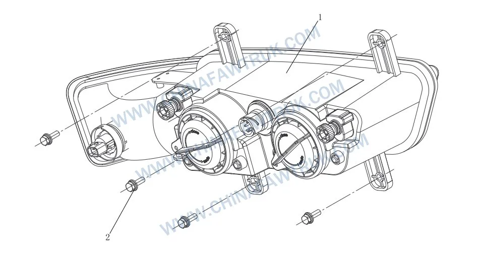 FAW Russian Front Fog Lamp