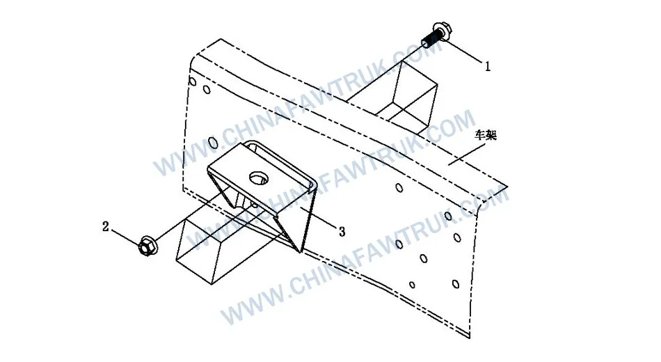FAW Russian Front Shock Upper-Mount