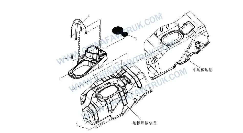 FAW Russian Gearshift Guard