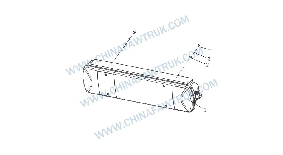 FAW Russian Rear Combination Lamp