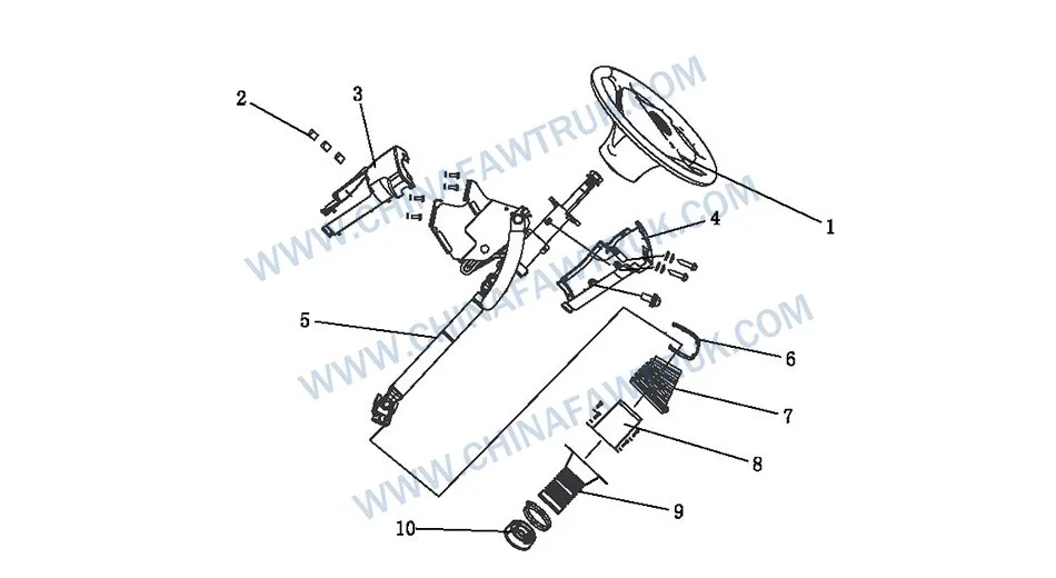 FAW Russian Steering Transmission System