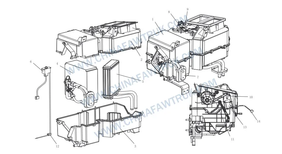 FAW Русская двухсекционная сборка