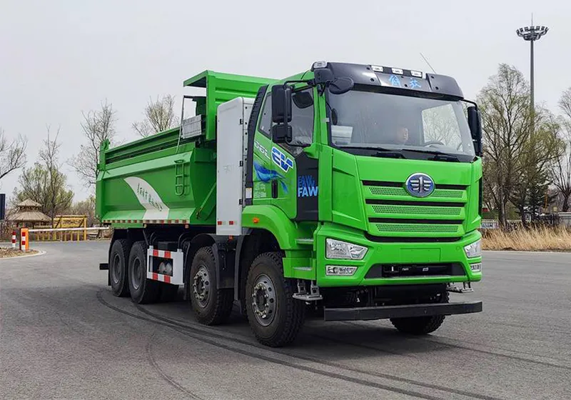 Applications of FAW Electric Trucks in Industry (4)