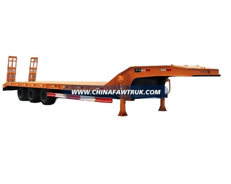 FAW 234 Semirremolque de plataforma baja con ejes