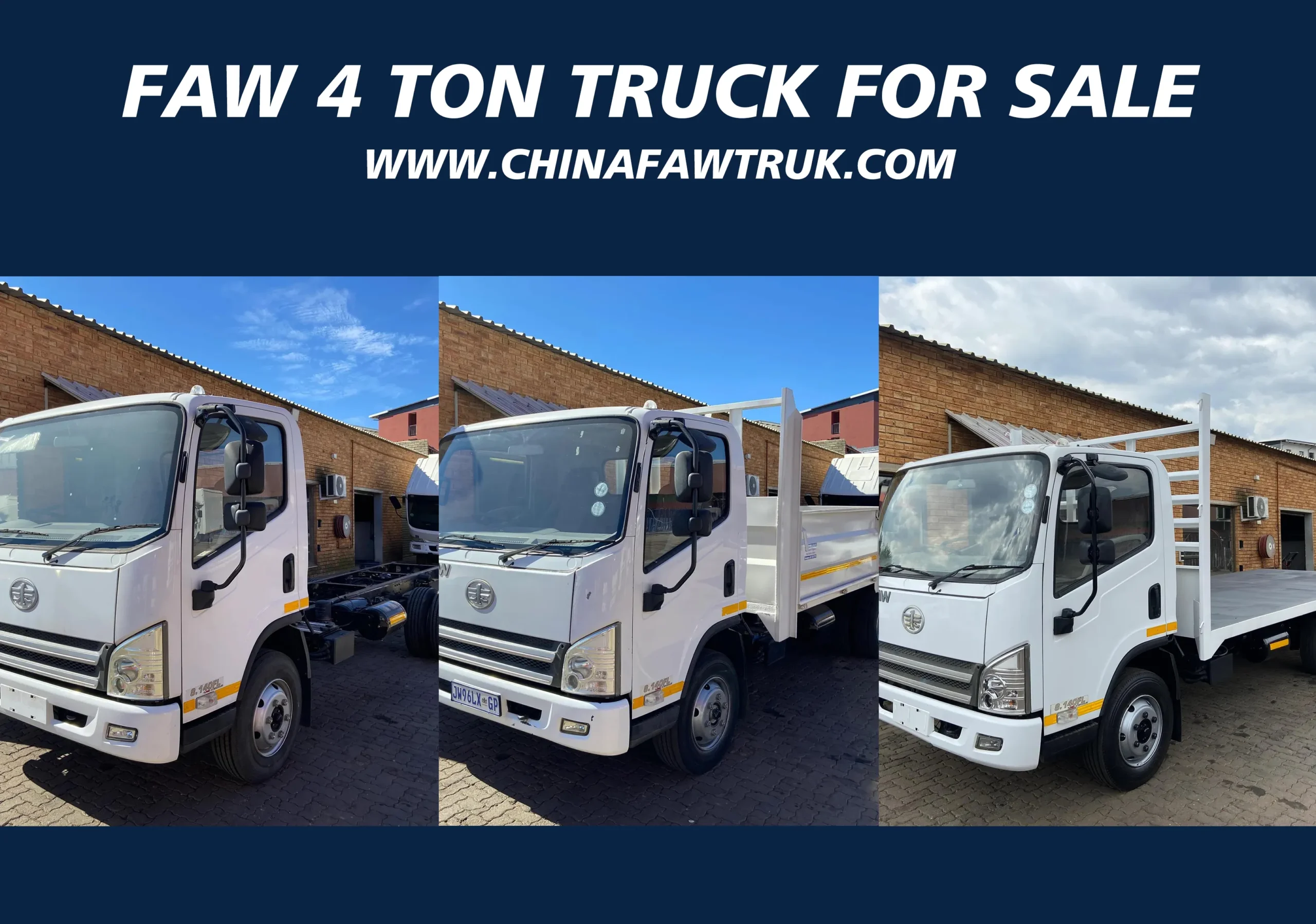 FAW 4 Ton Truck for Sale