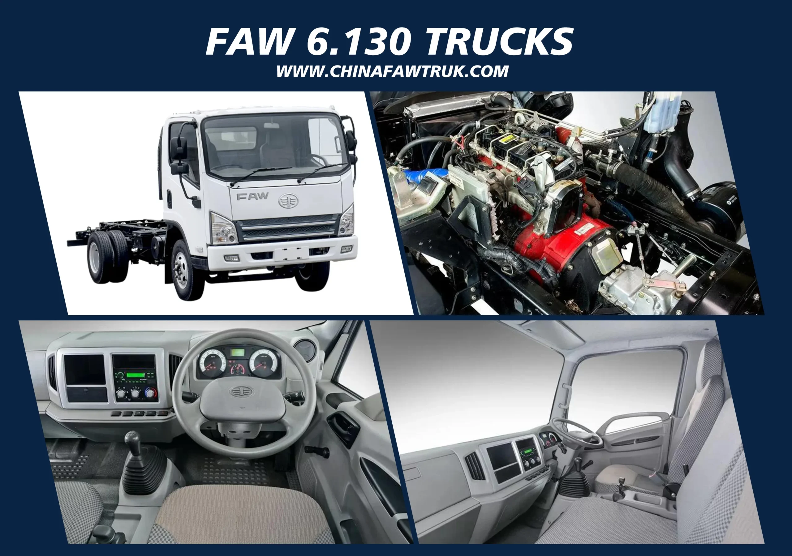 FAW 6.130 FL-MT Trucks