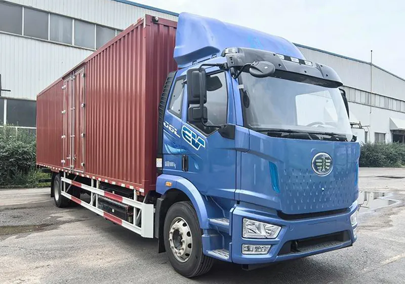 FAW J6L 18T 4x2 9.6m Mid-Cab Pure Electric Van Truck (CA5180XXYP62L4BEVA3) 246.67kWh