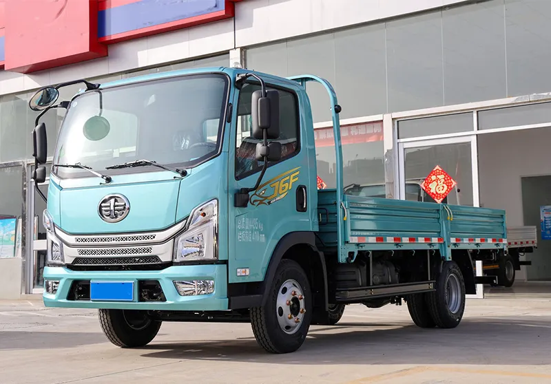 FAW Jiefang J6F 2.5L Diesel 150HP 5-Speed 4.2m Single Cab Flatbed Light Truck