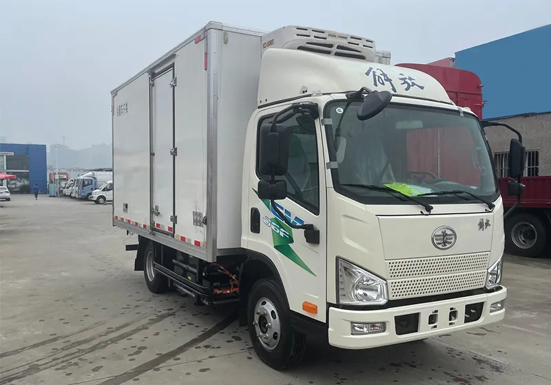 FAW Jiefang J6F 4.5T 4.05m Single Cab Pure Electric Refrigerated Truck 98.04kWh