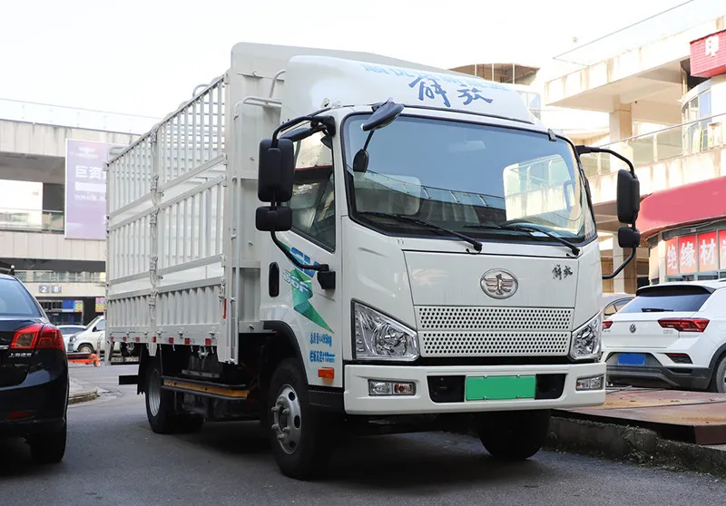 FAW Jiefang J6F 4.5T 4.16m Single Cab Pure Electric Box Truck E-Card (CA5044CCYP40L2BEVA84) 81.1kWh