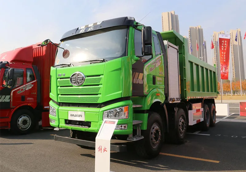 FAW Jiefang J6P 8X4 5.6m Cab-Over Pure Electric Dump Truck (CA3310P66N142L4T4BEV) 422.87kWh
