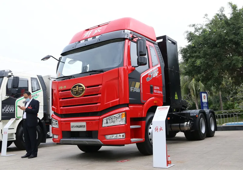 FAW Jiefang J6P Heavy Truck 6x4 Pure Electric Battery Swap Tractor (CA4250P66T1BEV)