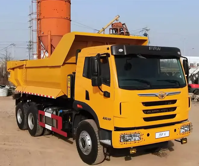 New FAW J5P 6x4 Technology