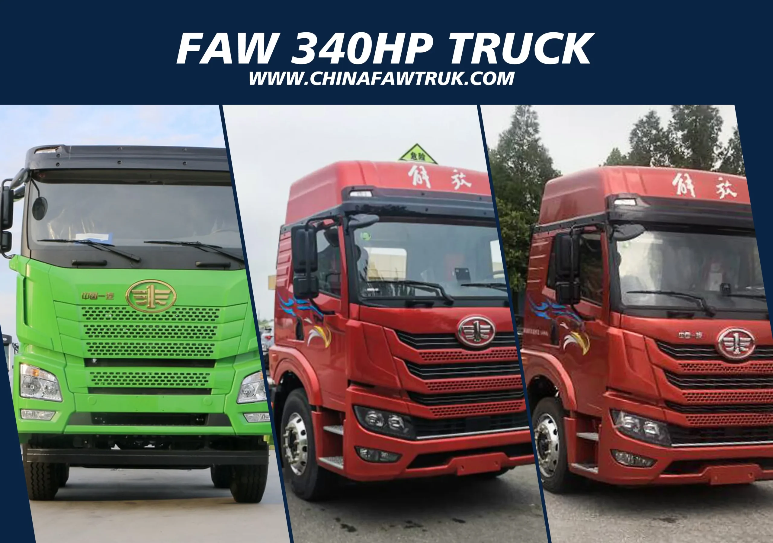 Faw 340hp Truck
