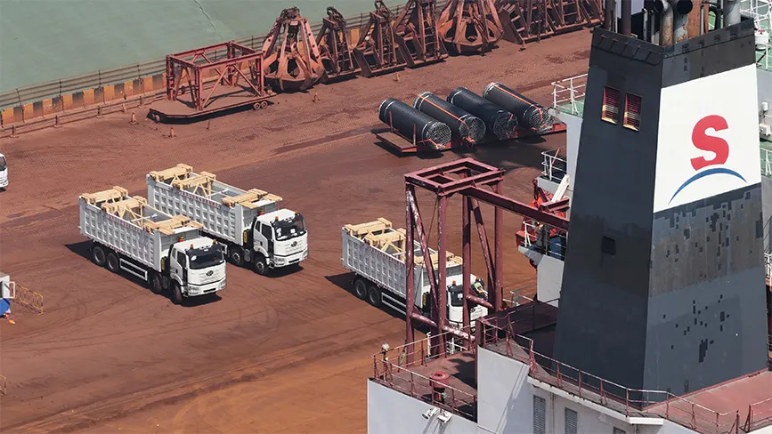 Shipping Methods of FAW Trucks (2)