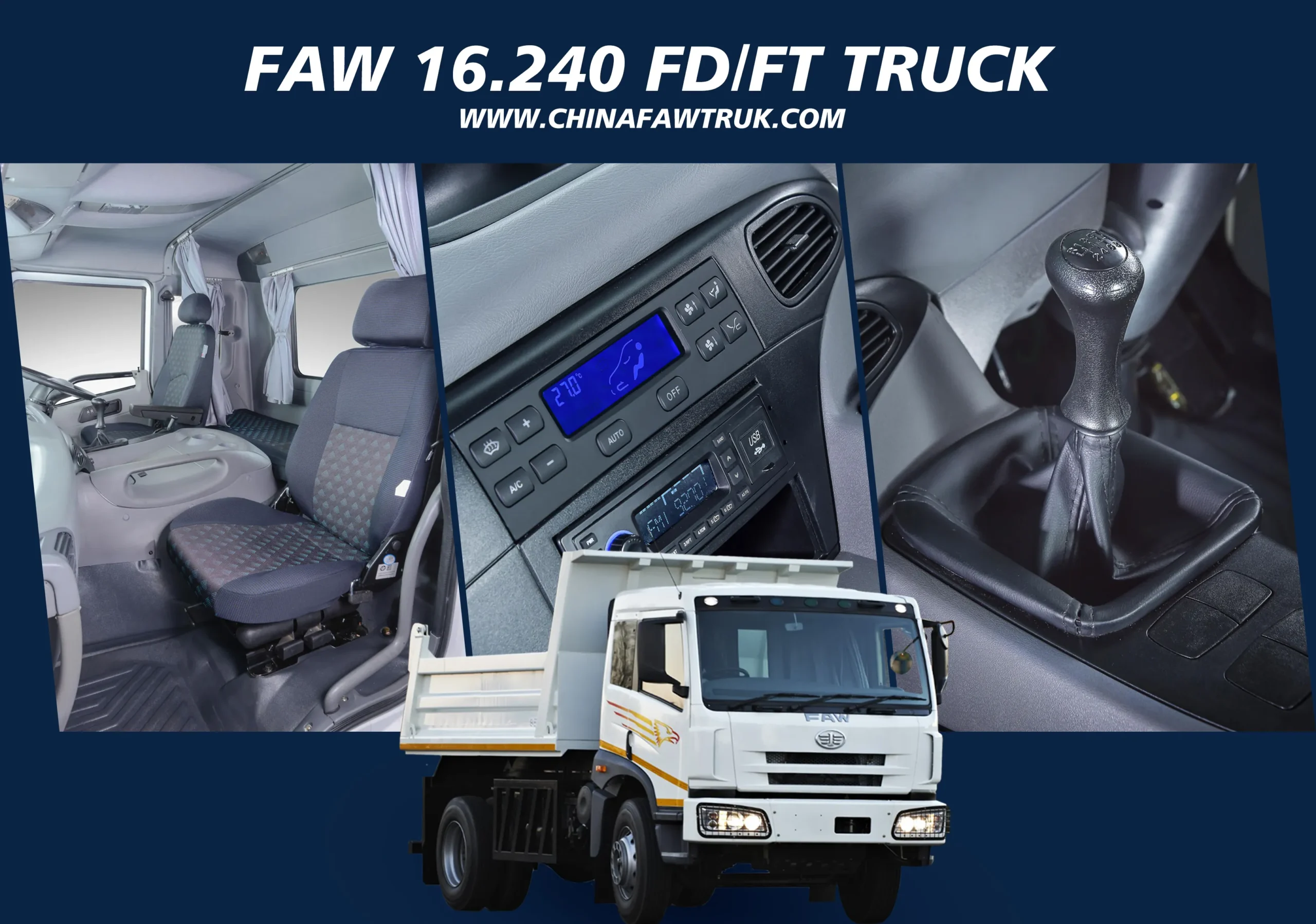 FAW 16.240 FDFT truck