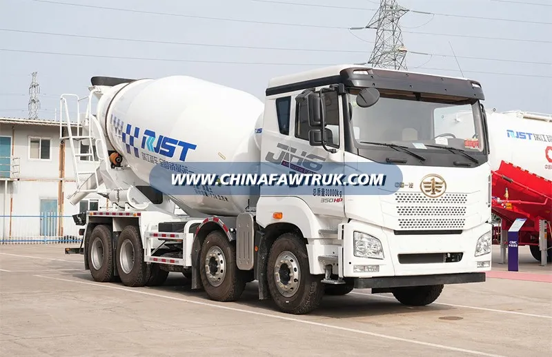 Faw jiefang jh6 350 Camión hormigonera HP 8x4 de 7,74 metros cúbicos