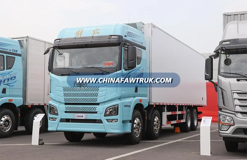 Faw jiefang jh6 560 Camión Frigorífico Automático HP 8x4 AMT de 9,5 metros