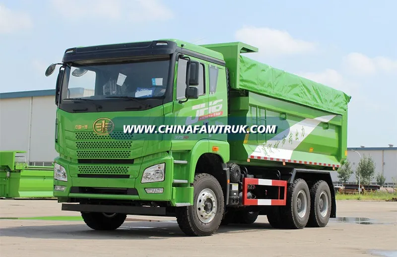Faw Jiefang JH6 camión de servicio pesado, 375 caballos de fuerza, 6x4, 5.6-camión volquete de metros
