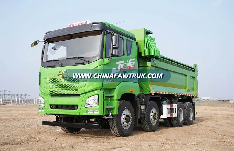 Faw Jiefang JH6 camión de servicio pesado, 430 caballos de fuerza, 8x4, 6-camión volquete de metros