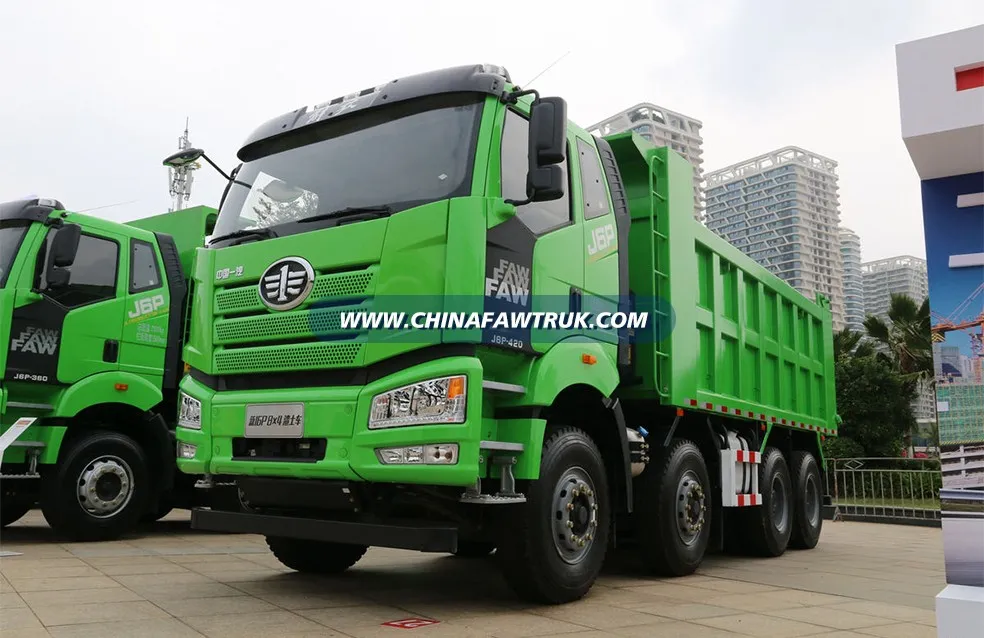 FAW Jiefang New J6P Heavy-Duty Truck, 420 HP, 8x4, 5.6-meter Dump Truck (National VI)